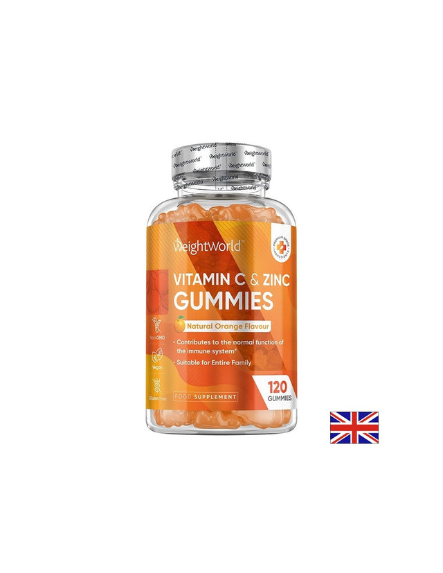 Витамин C 100 mg + Цинк 3 mg – Имунитет, 120 желирани таблетки - Feel You
