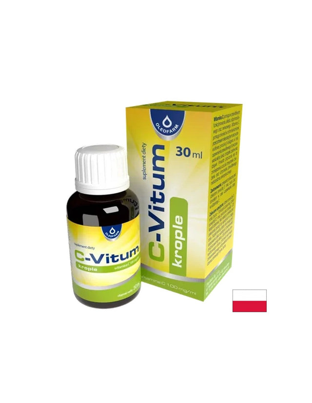Витамин C 100 mg – Имунитет, 30 ml капки - Feel You