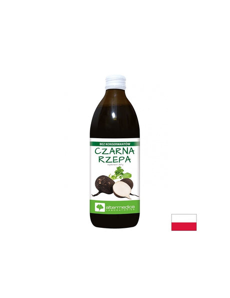 Сок от черна ряпа + Витамин C 120 mg – Имунна защита и спокойно дишане, 500 ml, 10 дози - Feel You
