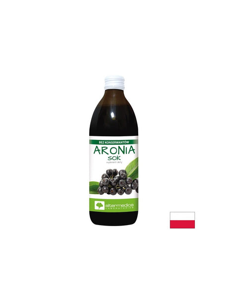 Сок от арония + Витамин C 120 mg – Здраво сърце и кръвоносни съдове, 500 ml, 10 дози - Feel You