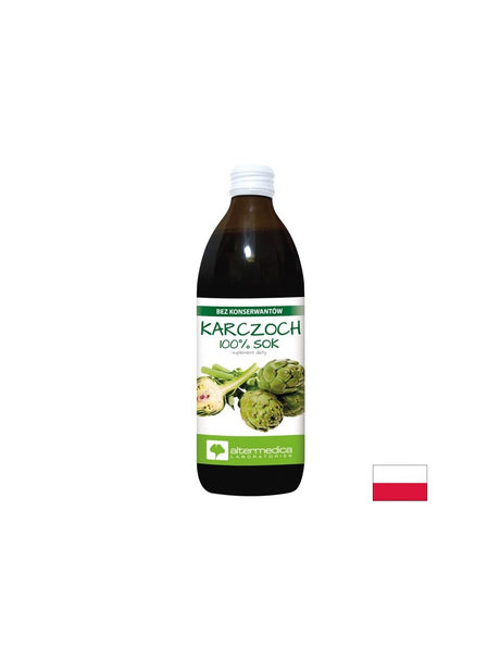 Артишок + Витамин C 120 mg – Здрав черен дроб и жлъчка, 500 ml - Feel You