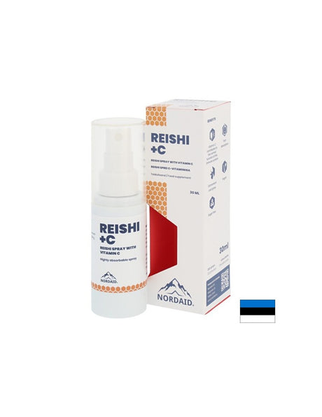 Имунитет - Рейши + Витамин C, спрей за уста х 30 ml / 200 впръсквания Nordaid - Feel You