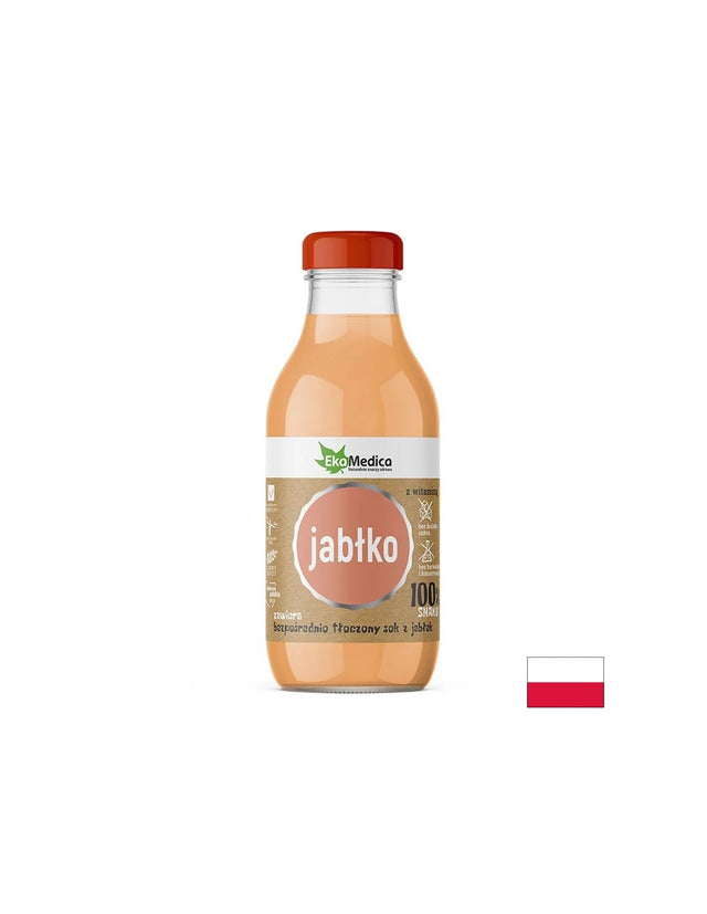 Ябълков сок + Витамин C – За имунитет и метаболитен баланс, 300 ml - Feel You