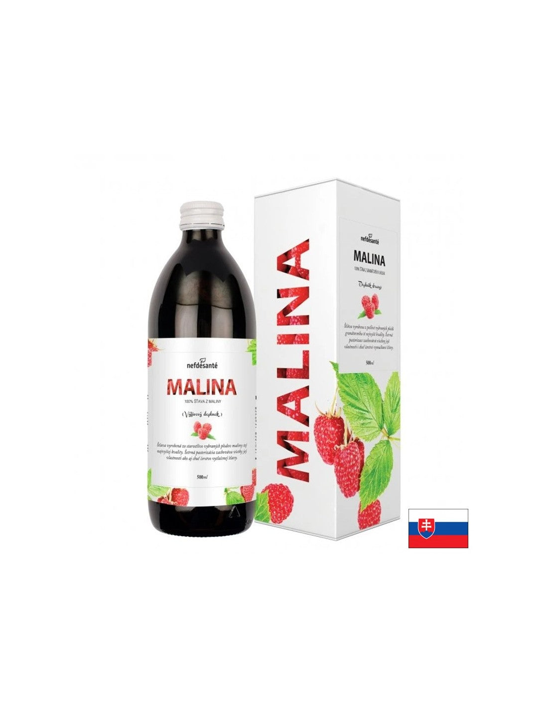 Сок от малина + витамин C – естествена енергия и силен имунен щит, 500 ml - Feel You