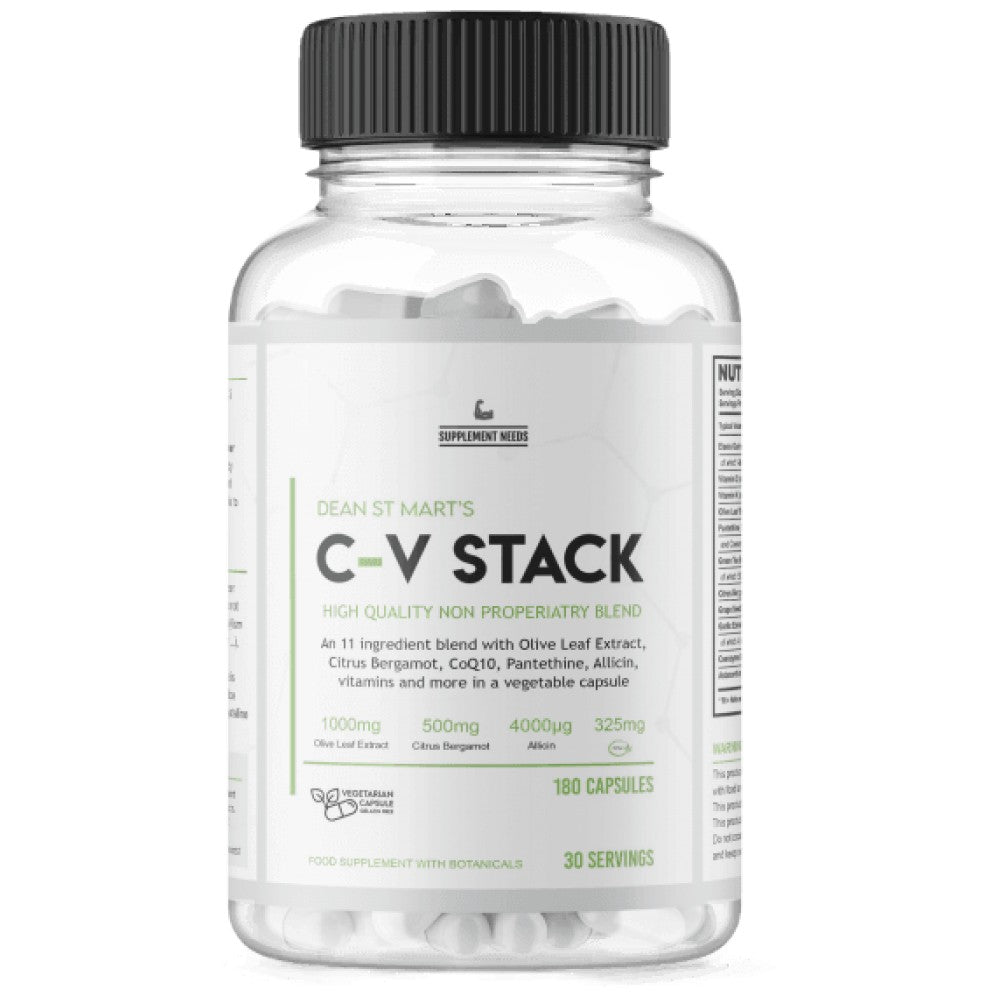 C-V Stack | Heart and Cholesterol Support 180 капсули - Feel You