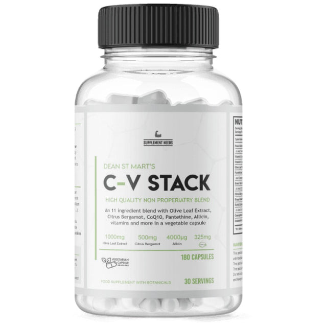 C-V Stack | Heart and Cholesterol Support 180 капсули - Feel You