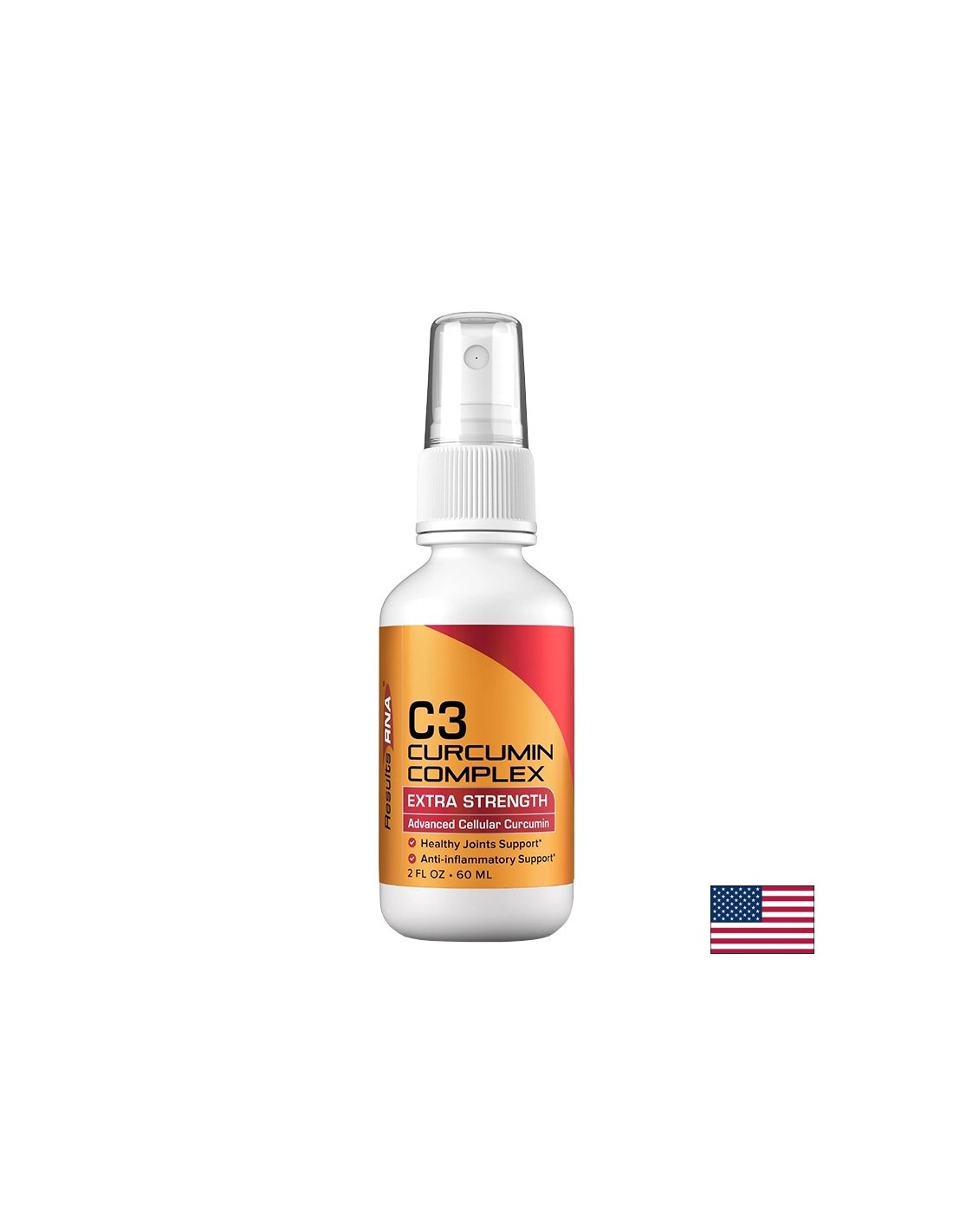 C3 Curcumin Complex с BioPerine® – Гъвкави стави и храносмилателен комфорт, 60 ml спрей - Feel You