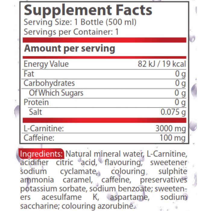 CARNI MAX 3000 - DRINK - 500 ml - Feel You