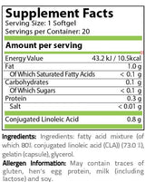 CLA BLISTER 800 mg - 20 дражета - Feel You