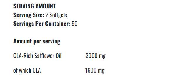 CLA Gold 1000 - 100 Гел капсули - Feel You