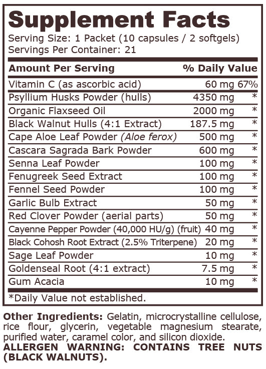 CLEANSE PACK - 21 Packets - Feel You