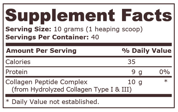 COLLAGEN PEPTIDES - 400 g