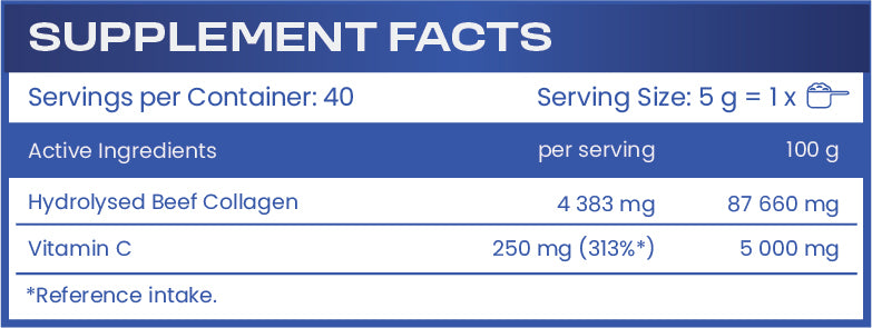 HS LABS - COLLAGEN WITH VITAMIN C - WILD FRUITS - 200 g