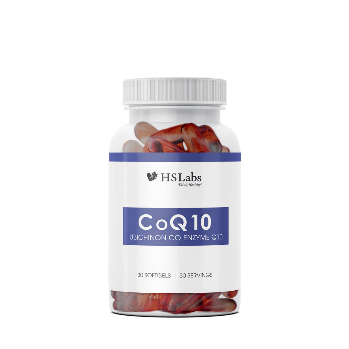 HS LABS - CoQ10 - UBIQUINONE - 100 mg - 30 softgels
