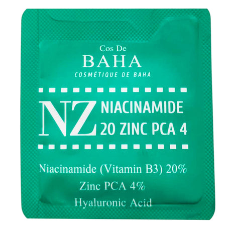 COS DE BAHA Niacinamide 20% Zinc 4% Serum (S_NZ) 1,5 ml - Feel You