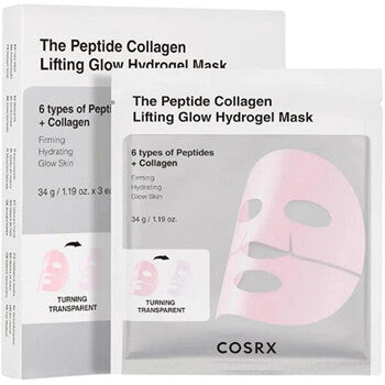 COSRX - Lifting Glow Hydrogel Mask Trio - face mask set - 34.0g - Feel You