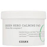 COSRX - One Step Green Hero Calming Pad - Soothing Facial Pads - 70pcs - Feel You