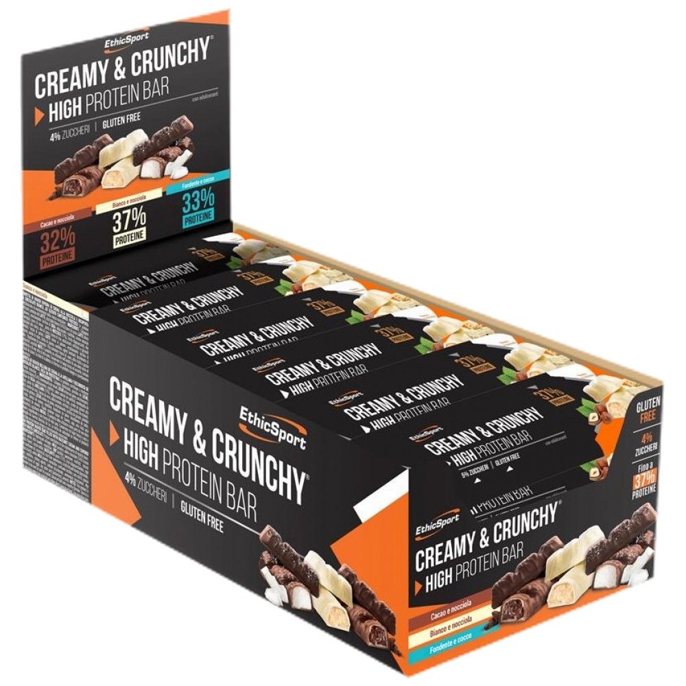 CREAMY & CRUNCHY High Protein Bar - 24 x 30 грама - Feel You