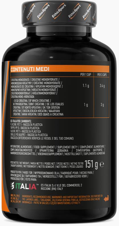 CREATINA Caps 1100 mg - 120 капсули - Feel You