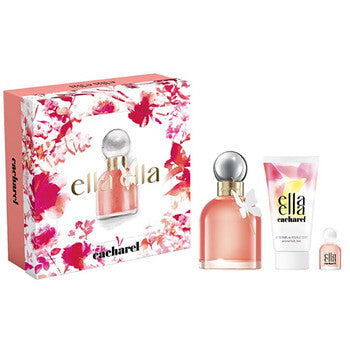 Cacharel - Ella Ella Dárková sada EDP 100 ml, tělové mléko 50 ml a miniaturka EDP 5 ml - 100ml - Feel You