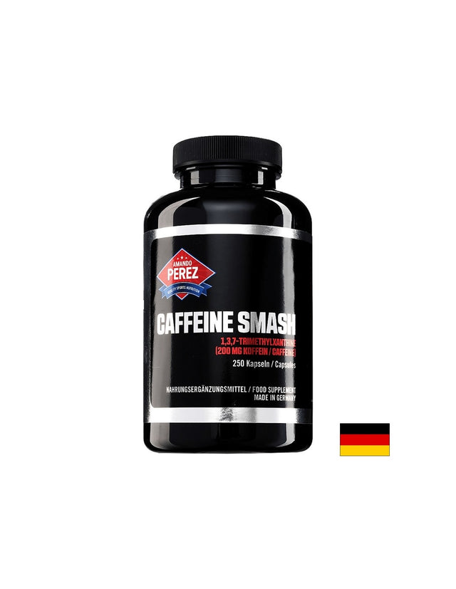 Caffeine Smash (1,3,7-Trimethylxanthine) / Кофеин, 200 mg, 250 капсули Vitabay - Feel You
