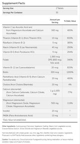 Cal-Mag with B Complex & Vitamin C | Stress Formula - 100 Таблетки - Feel You