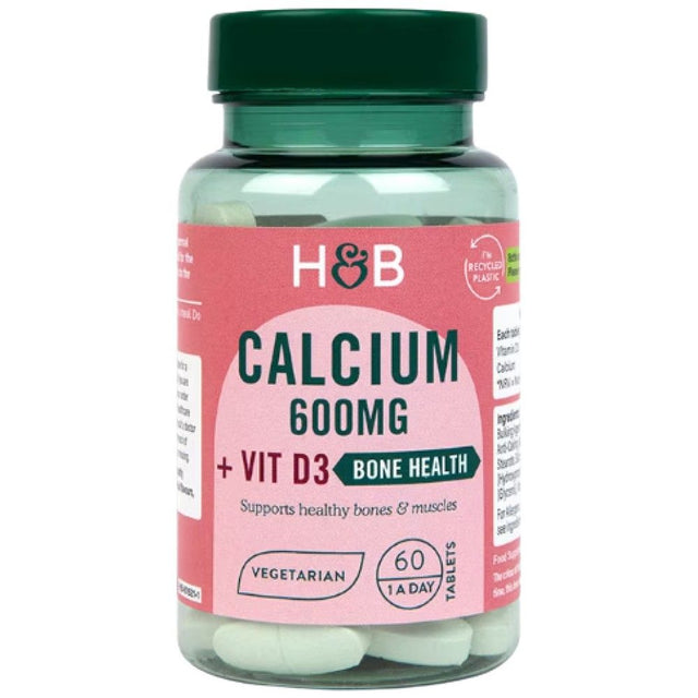 Calcium 600 mg + Vitamin D - 60 Таблетки - Feel You