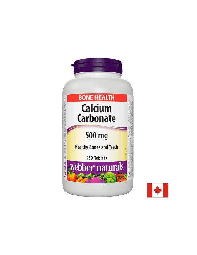 Calcium Carbonate / Калций карбонат, 500 mg, 250 таблетки - Feel You
