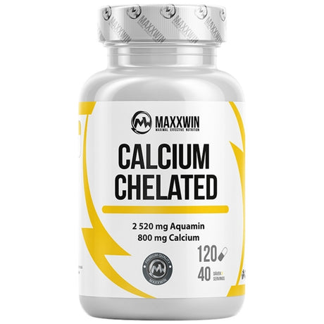 Calcium Chelated | with Aquamin® Seaweed Calcium - 120 капсули - Feel You