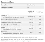 Calcium Citrate Caps | + Magnesium, Vitamin D, Zinc, Copper, Manganese - 240 капсули - Feel You