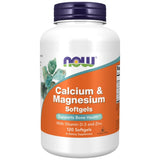 Calcium & Magnesium Softgels / with Vit D and Zinc - 120 Гел капсули - Feel You
