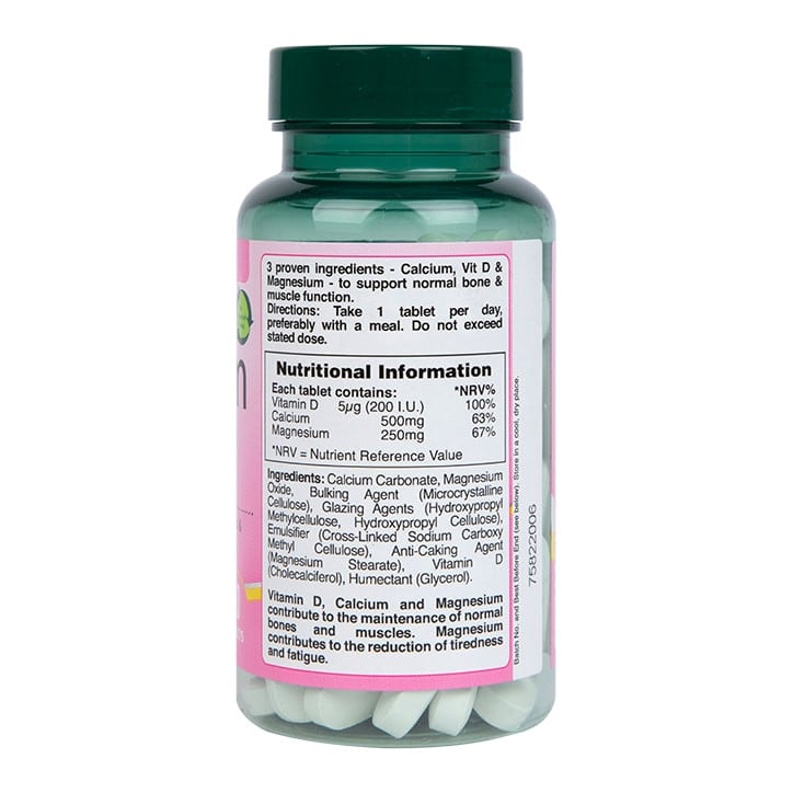 Калций магнезий и витамин Д (Calcium, Magnesium & Vitamin D) 60 таблетки, H&B - Feel You