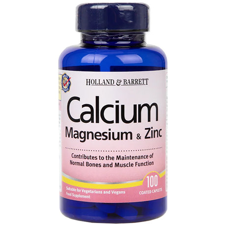 Calcium Magnesium & Zinc - 100 Таблетки - Feel You