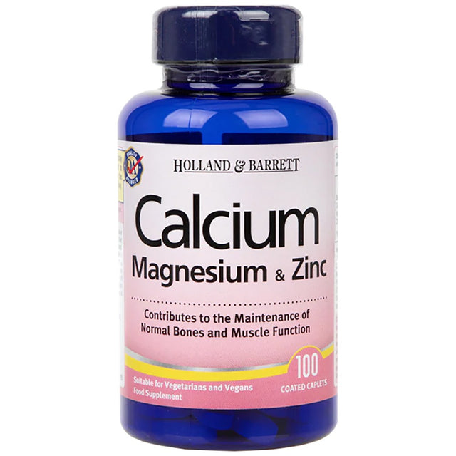 Calcium Magnesium & Zinc - 100 Таблетки - Feel You
