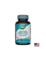 Calcium, Magnesium & Zinc/ Калций с Магнезий и Цинк х 100 капсули Nature’s Way - Feel You