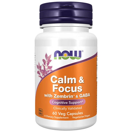 Calm & Focus with Zembrin® & GABA - 60 капсули - Feel You