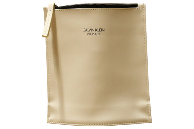 Calvin Klein, Calvin Klein, GWP Textile Pouch, White - Feel You