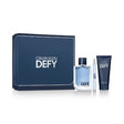 Calvin Klein - Defy Gift set EDT 100 ml, miniature EDT 10 ml and shower gel for body and hair 100 ml - 100ml - Feel You