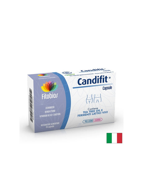 Пробиотици + билки за чревен и вагинален баланс – Candifit®, 24 капсули - Feel You