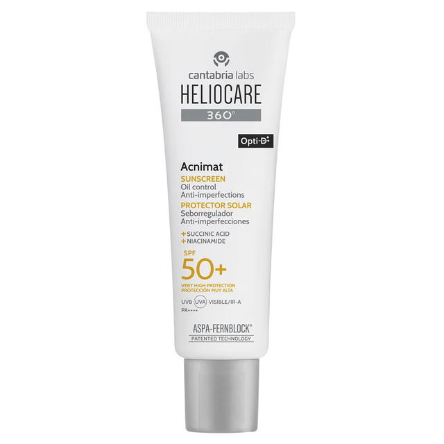 Cantabria Labs, Heliocare 360º Acnimat, Anti-Imperfections, Sunscreen Cream, For Face, SPF 50+, 50 ml - Feel You