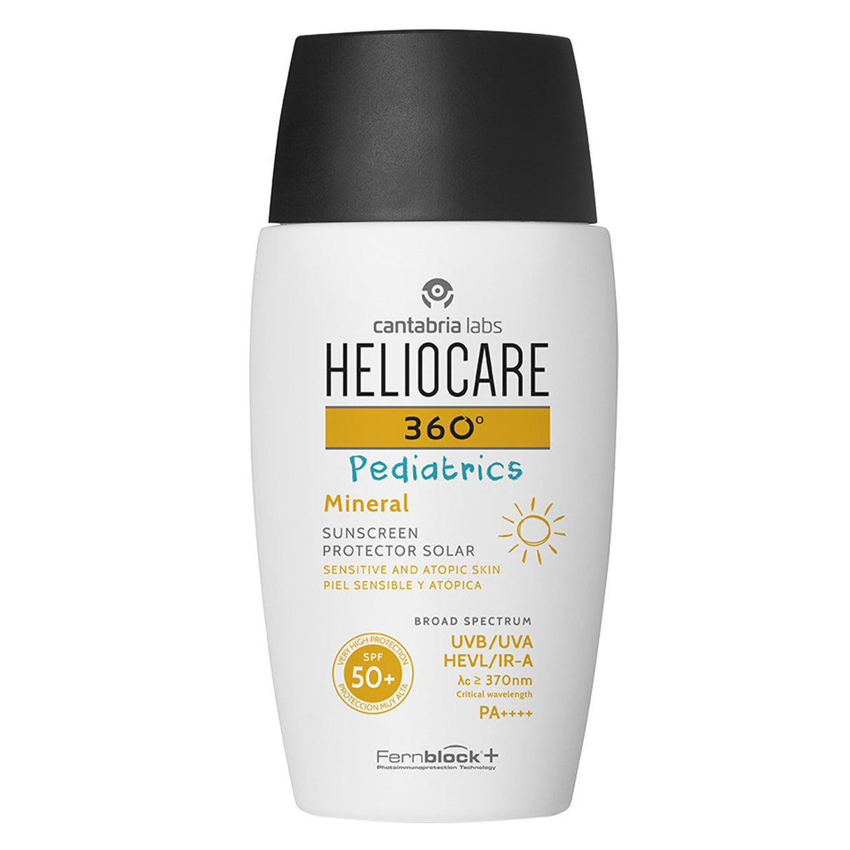 Cantabria Labs, Heliocare 360º Pediatrics, Mineral, High UV protection, Sunscreen Cream, Body, Mineral, 50 ml - Feel You