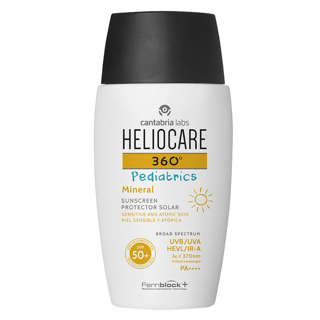 Cantabria Labs, Heliocare 360º Pediatrics, Mineral, High UV protection, Sunscreen Cream, Body, Mineral, 50 ml - Feel You
