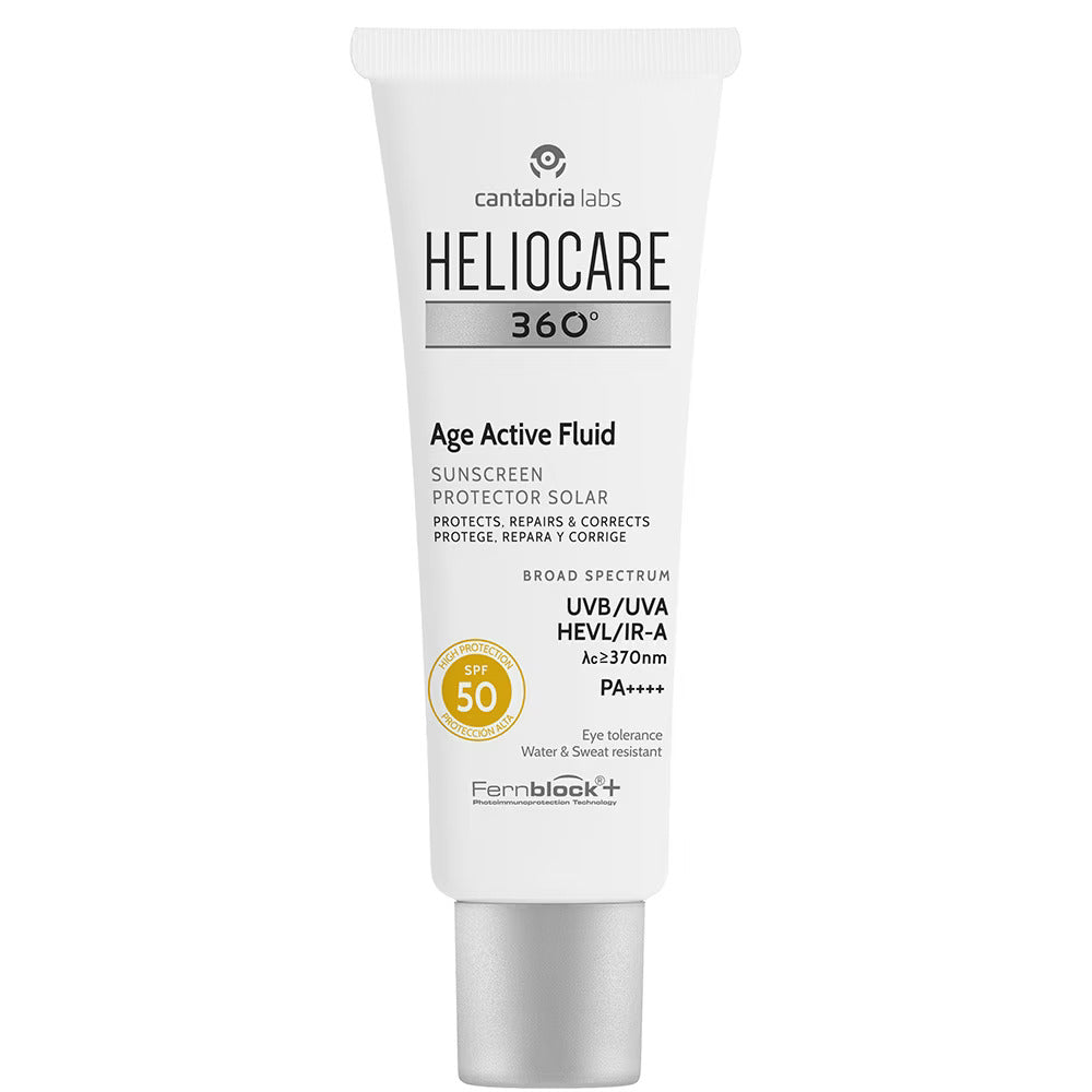 Cantabria Labs, Heliocare 360º, Sun Protection, Day, Fluid, For Face, SPF 50, 50 ml - Feel You