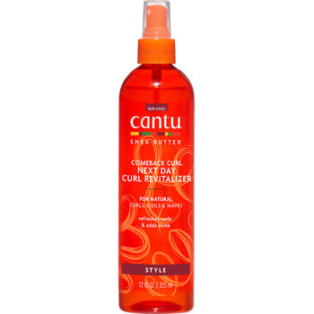 Cantu - Shea Butter Comeback Curl Next Day Curl Revitalizer - Bezoplachová péče pro vlnité a kudrnaté vlasy - 355ml - Feel You