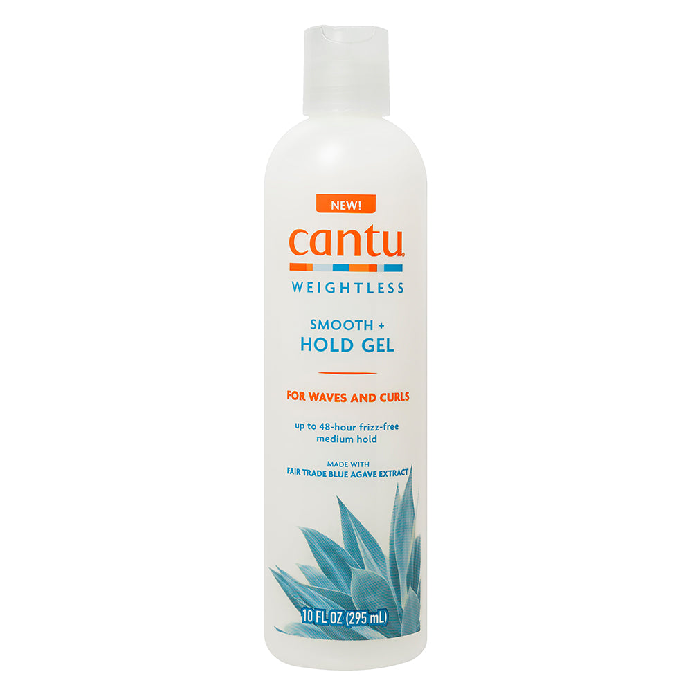 Cantu, Weightless Smooth + Hold, Agave, Hair Styling Gel, Anti-Frizz, Medium Hold, 295 ml - Feel You