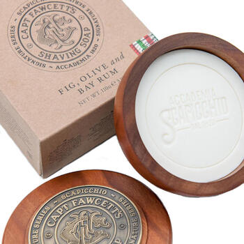 Captain Fawcett - Scapicchio Shaving Soap - in wooden box - Feel You