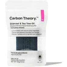 Carbon Theory - Charcoal & Tea Tree Oil Breakout Control Facial Cleansing Bar - 100.0g - Feel You