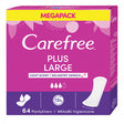 Carefree - Plus Large Panty liners (mild scent) - 64.0ks - Feel You