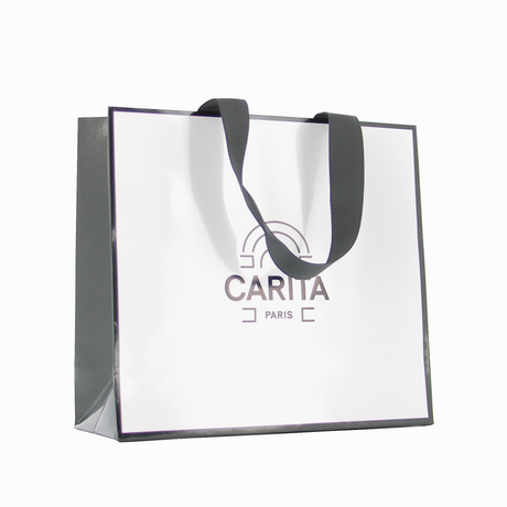 Carita Paris, Carita, Shopping, GWP Cardboard Bag, Ivory, Size S - Feel You