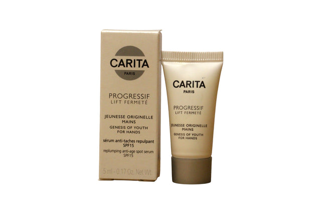 Carita Paris, Progressif Lift Fermete, Albizia Extract, Nourishing, Day, Serum, For Hands, SPF 15, 5 ml *Sample - Feel You